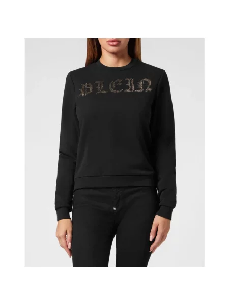 Bluza Philipp Plein z nadrukiem czarna
