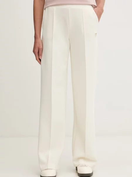 Guess pantaloni de trening pentru femei cu modal OLYMPE bej