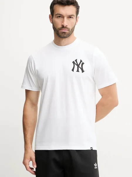 Majica 47 brand MLB New York Yankees s tiskom bijela
