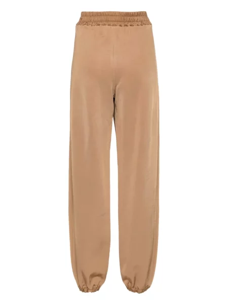 Juosmuo kelnės Jil Sander ruda