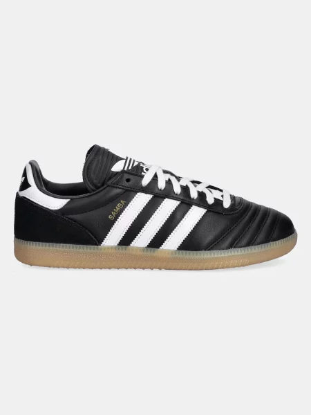 Кожаные кроссовки Adidas Originals черные