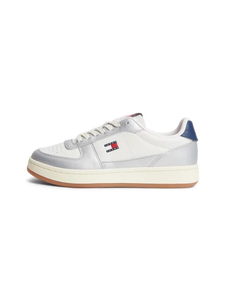 Sneakerși Tommy Jeans alb