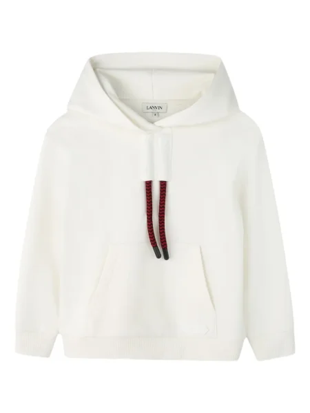 Bluza z kapturem dziecięca Lanvin Enfant biała