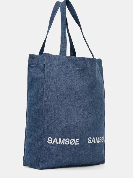 Samsoe Samsoe torba jeans SALUCA modra