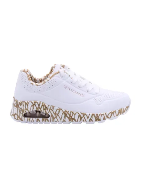 Sneakersy Skechers białe
