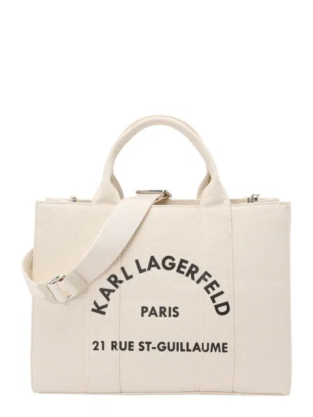 Kabelka KARL LAGERFELD béžová