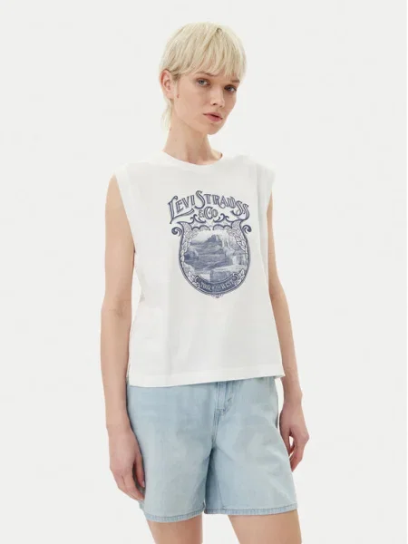 Levi's® Bluză Graphic alb