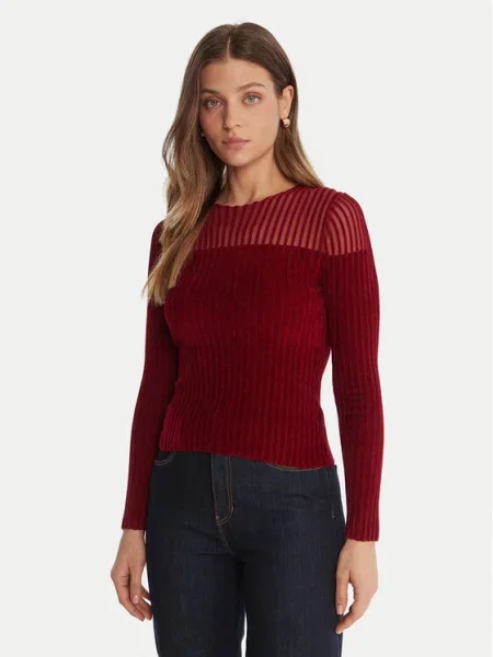 Guess Pulover roșu