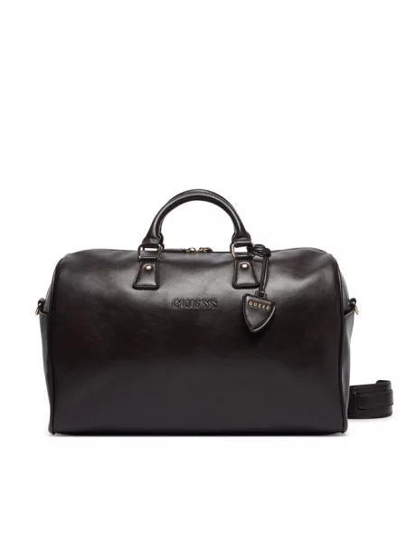 Guess Torba weekendowa ciemny brązowy