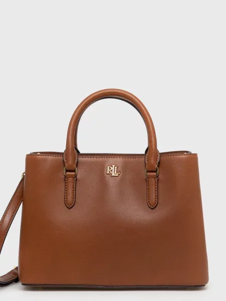 Lauren Ralph Lauren Poșete MARCY coniac maro