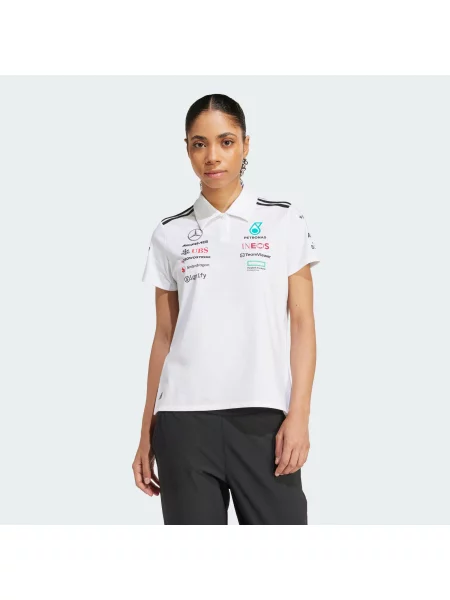 KOSZULKA MERCEDES AMG PETRONAS FORMULA ONE TEAM POLO biała