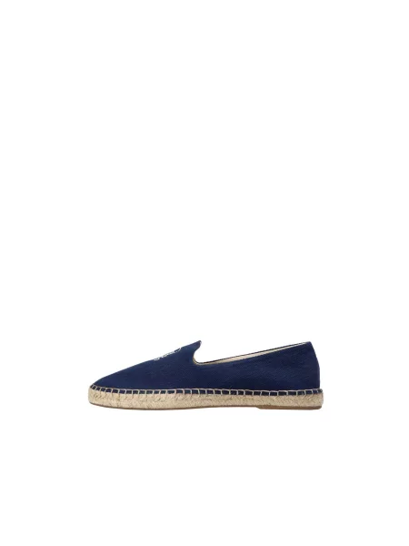 Scalpers Espadrile bleumarin / albastru gențiană alb