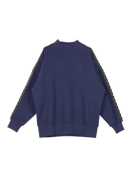 Bluza Kappa z okrągłym dekoltem czarna