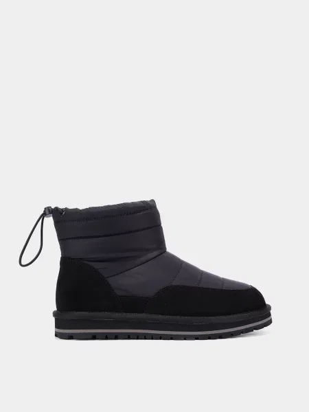 Чоботи Miguel Miratez текстиль чорний