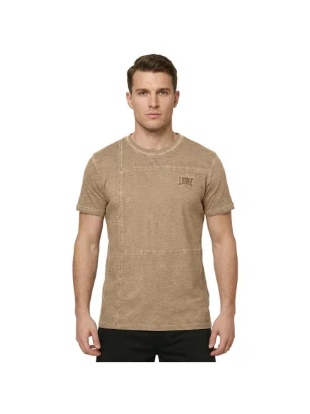 Scurt tricou Leone 1947 cu mâneci scurte galben