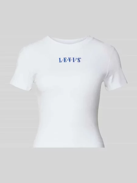 Levi's® T-Shirt Essential Sporty weiss biała