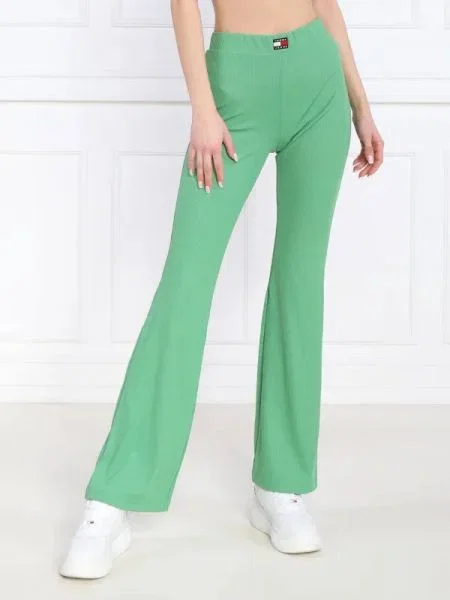 Tommy Jeans Pantaloni | flare fit verde