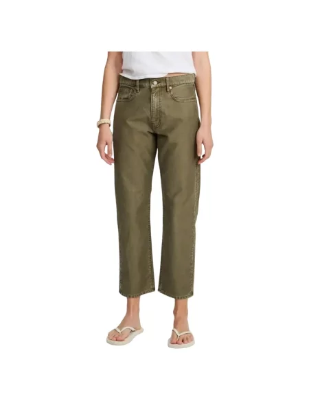 Jeansy Denimist zielone