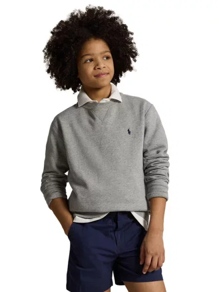Детский свитшот Polo Ralph Lauren серый