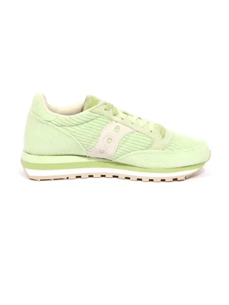 Welurowe sneakersy Saucony Jazz zielone