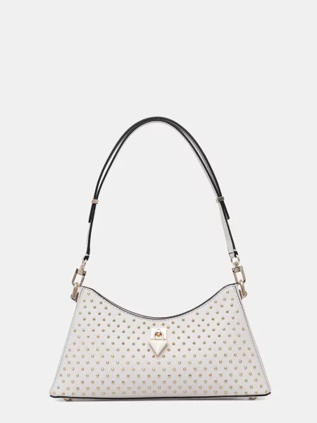 Guess torebka z imitacji skóry PATSIE biała