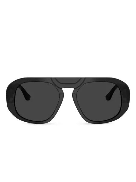 Ochelari de soare Ferrari cu imprimeu geometric negru