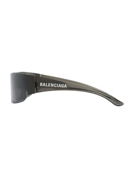Okulary przeciwsłoneczne Balenciaga Shield szare