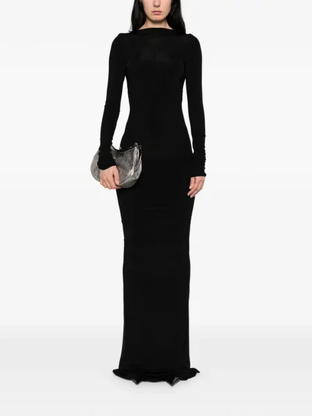 Rochie maxi Rick Owens negru