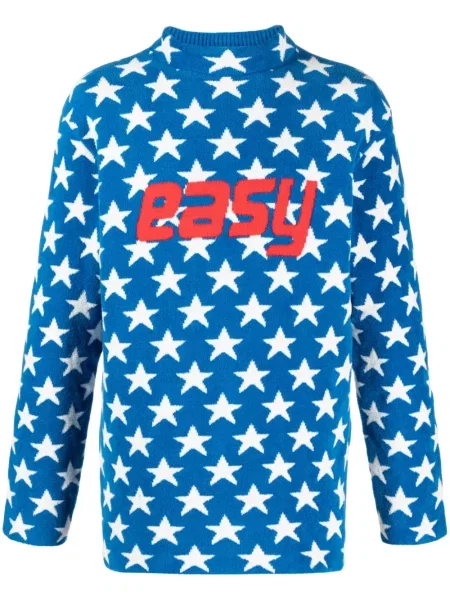 Sweter Erl niebieski