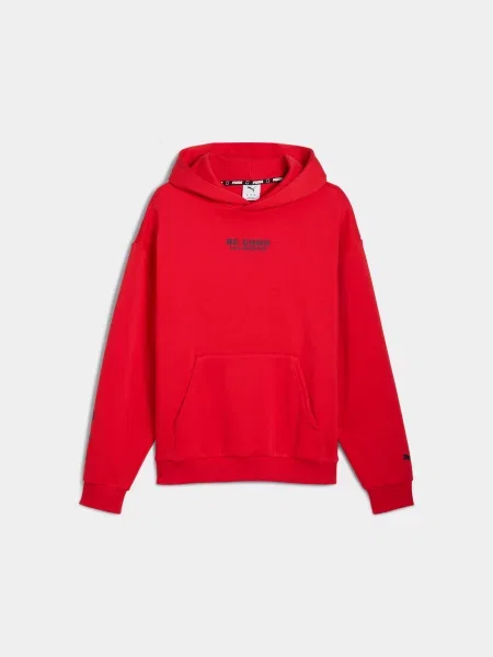 Худі PUMA Hoops x E.t. Hoodie комбінований верх червоний