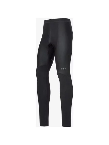 Długie legginsy Gore Wear R3 Partial Windstopper S czarne