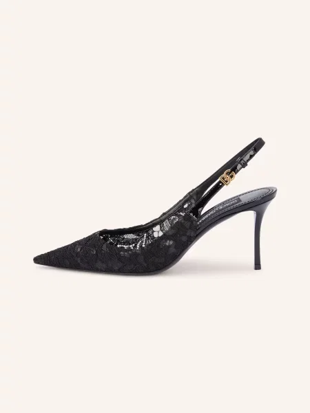Lodičky Dolce & Gabbana černé