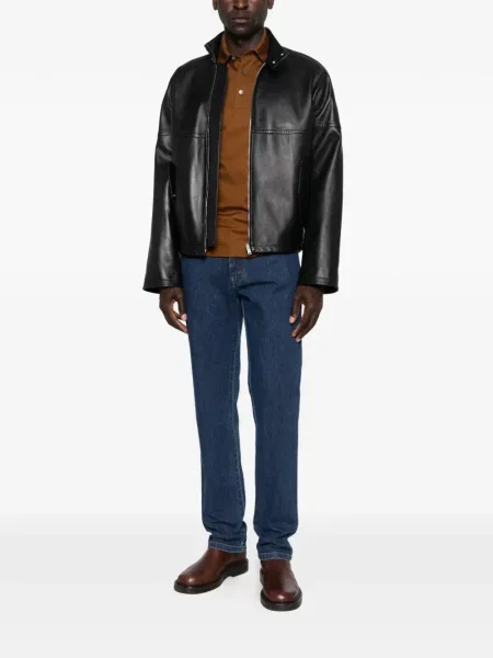 Tricou polo Zegna maro