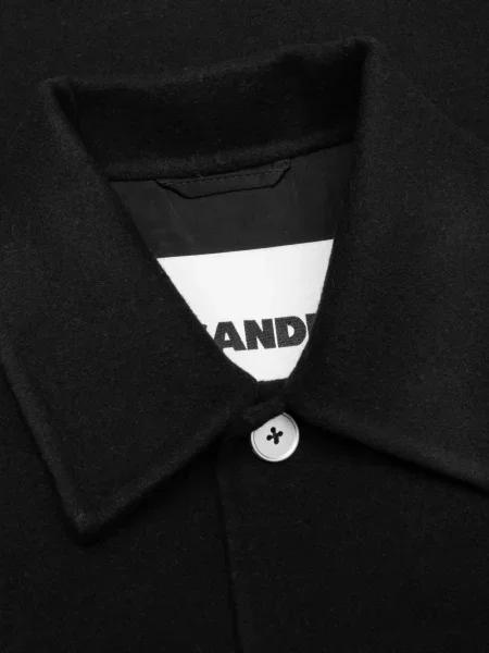 Geacă Jil Sander din cașmir negru