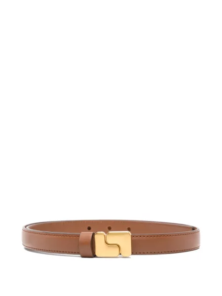 Mały mały pasek Soeur na sprzączkę brązowy