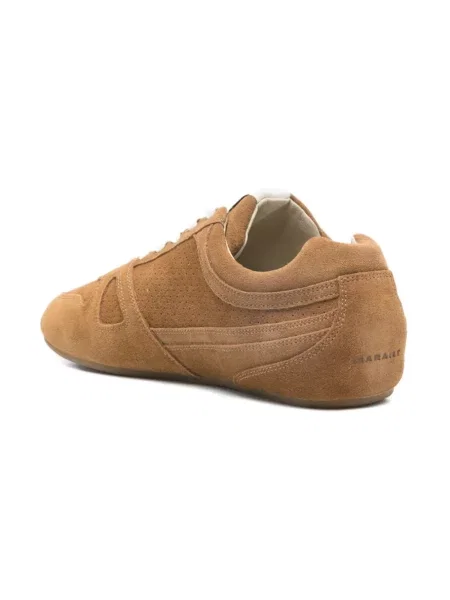 Sneakersy Isabel Marant zamszowe brązowe