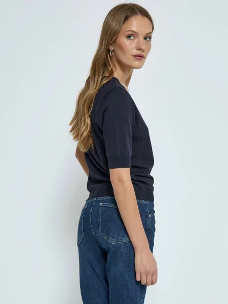 Minus Pulover Milla închis albastru