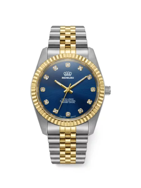 Ceas Richelieu Swiss albastru