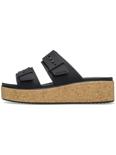 Crocs Šľapky Brooklyn' čierna