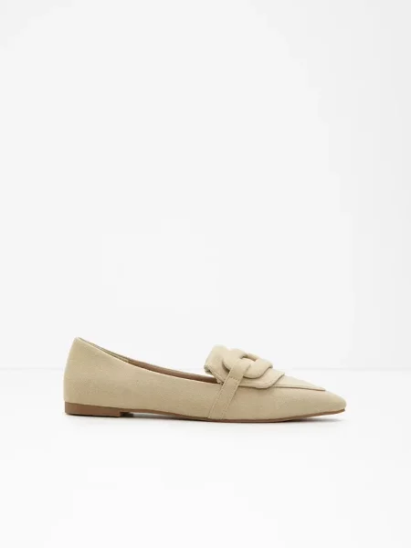 Loafersy zielone