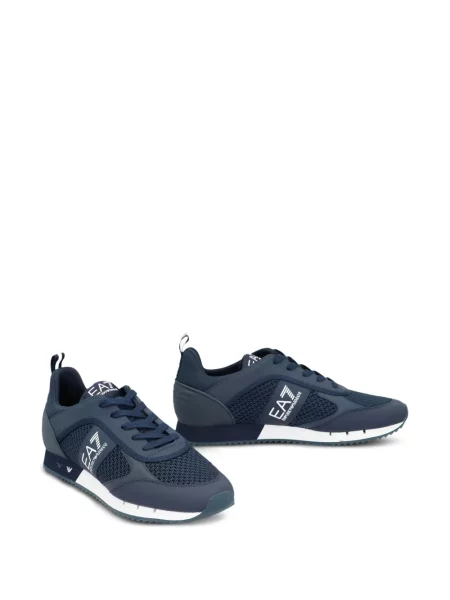 Sneakerși Ea7 Emporio Armani albastru
