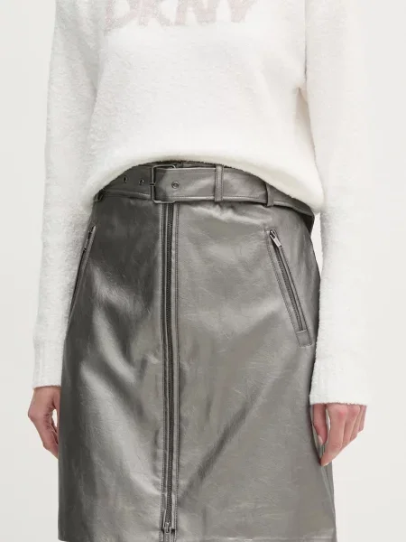 Fusta mini Dkny gri
