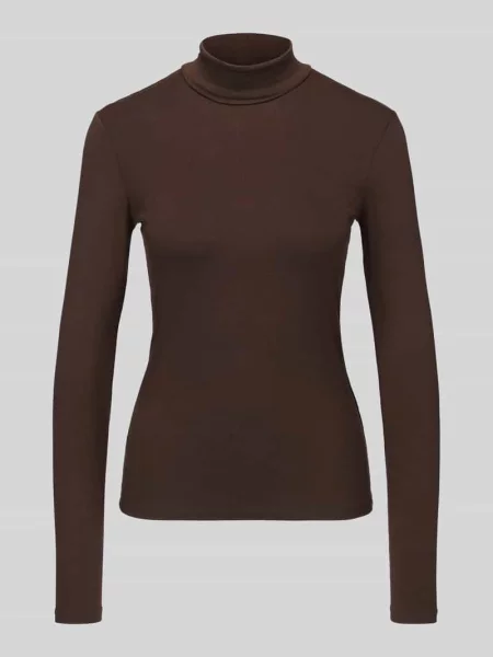Bluzka z długim rękawem o kroju slim fit z mieszanka model MULTIF' Weekend Max Mara