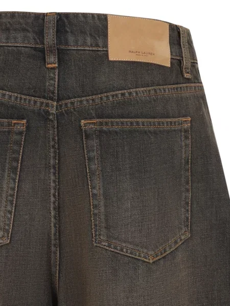 Sužene traperice sužene Ralph Lauren Collection smeđa