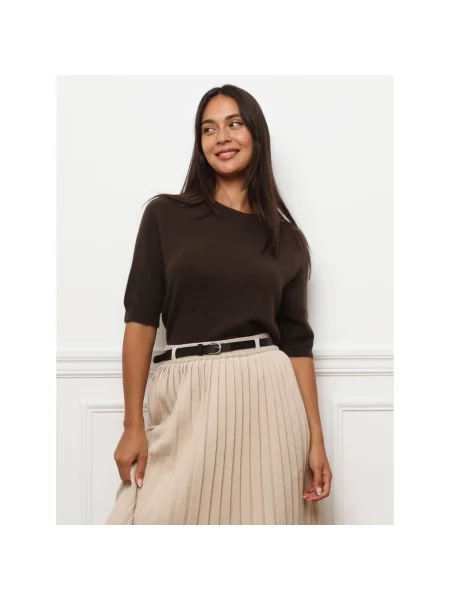 Pulover La Modeuse maro
