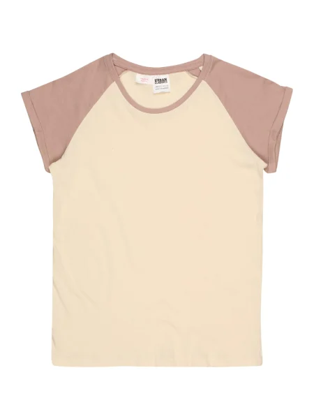 Urban Classics Tricou șampanie / ruginiu maro