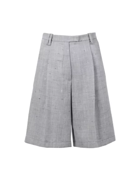 Bermudy Alysi wełniane szare