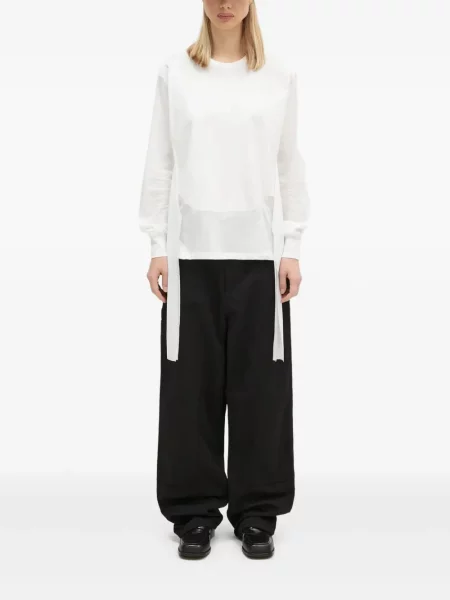 Bluză Undercover cu legături alb