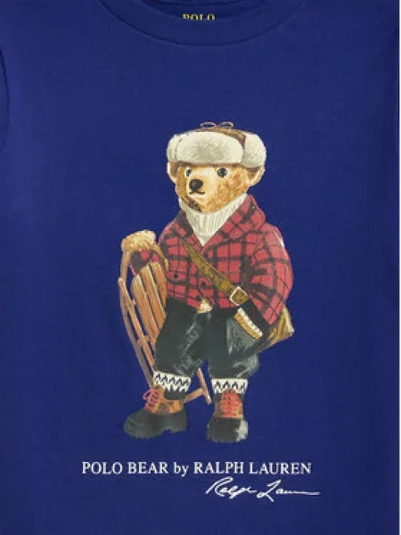 Polo Ralph Lauren Marškinėliai mėlyna