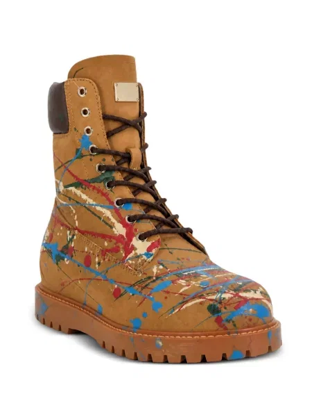 Botine Philipp Plein din nubuc